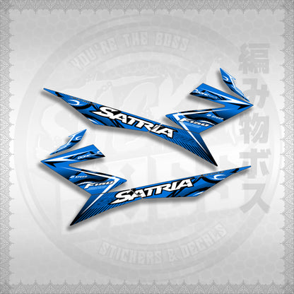 STICKER DECALS for RAIDER 150 FI (RFISATHMATH) By STICKABOSS (SOFIE LAMINATED WATERPROOF)