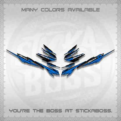 RAIDER 150 FI SATRIA DECALS (MINIMALIST 0016 DESIGN)STICKER DECALS By STICKABOSS