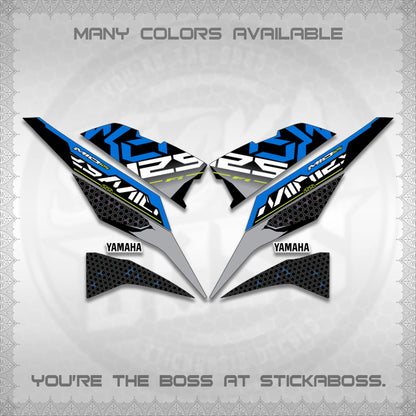 MIO I 125 M3 INDO-MALAY DECALS (DI ACARA DESIGN)STICKER DECALS By STICKABOSS