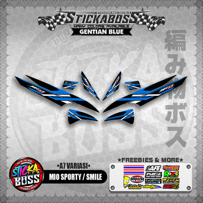 MIO SPORTY / SMILE INDO STICKER DECALS ( A7 VARIASI ) 【WITH FREEBIES】