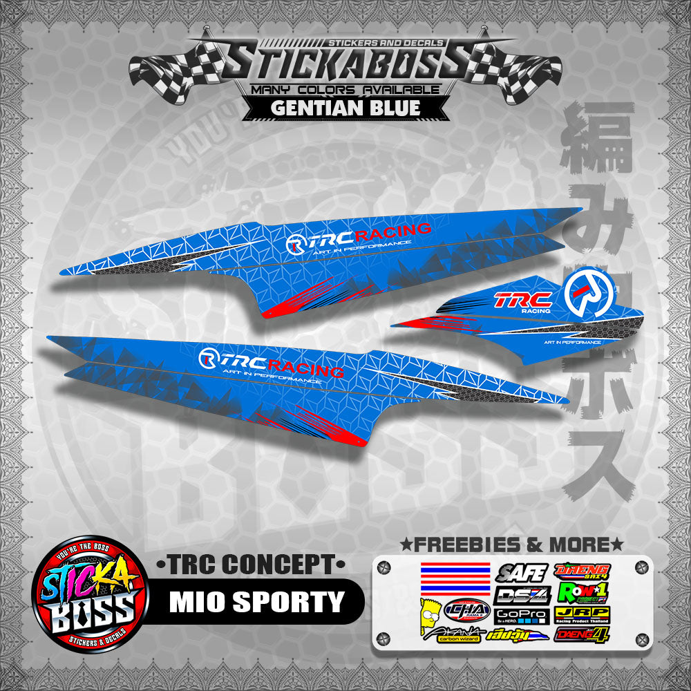 MIO SPORTY STICKER DECALS ( TRC CONCEPT )【WITH FREEBIES】