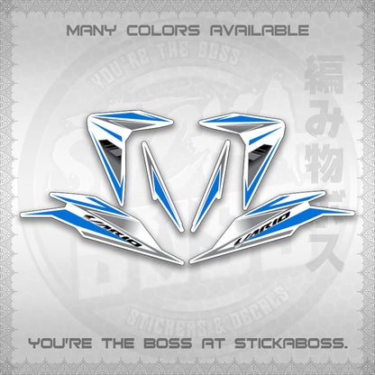 CLICK 125 V3 INDO CONCEPT ( FOR WHITE SLASH BLADE VARIO ) STICKER DECALS By STICKABOSS