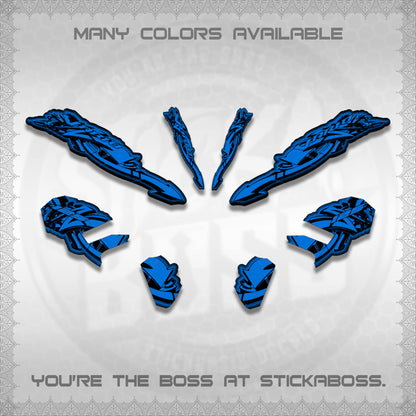 CLICK V3 STRIPING VARIO DECALS (GRAPHITY ARROW DESIGN)STICKER DECALS BY STICKABOSS