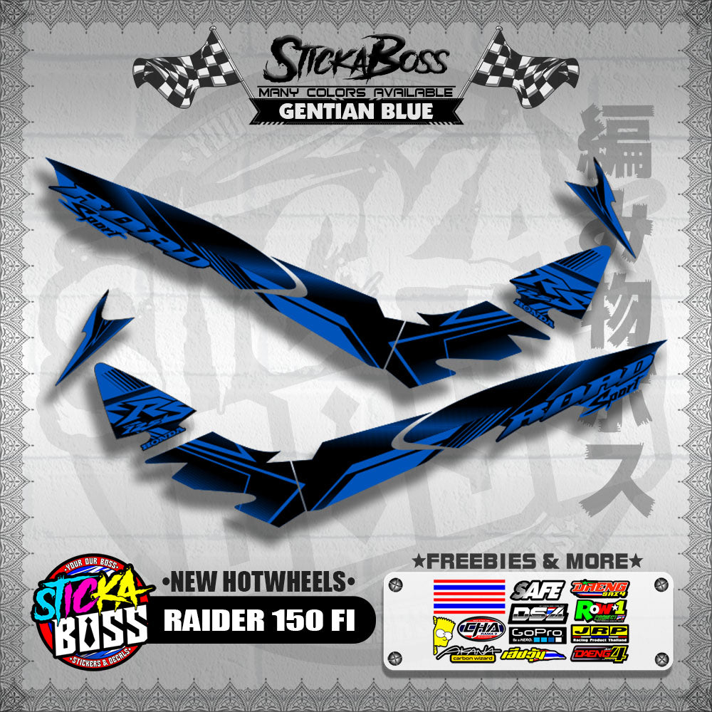 RS 125 / NICE 125 DECALS ( EL VERDE ROAD SPORT ) [ PREMIUM GLOSSY LAMINATED ]【WITH FREEBIES】