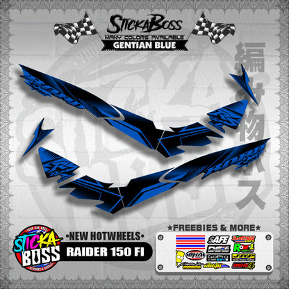 RS 125 / NICE 125 DECALS ( EL VERDE ROAD SPORT ) [ PREMIUM GLOSSY LAMINATED ]【WITH FREEBIES】