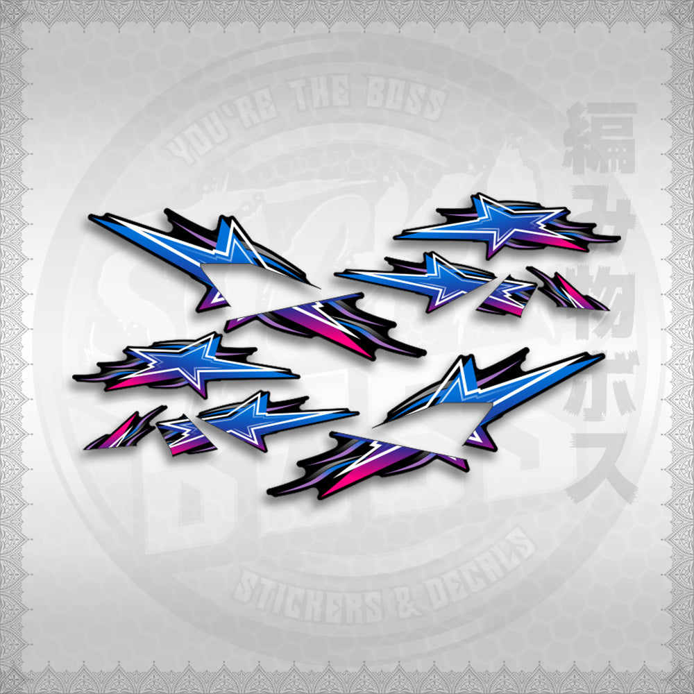 STICKER DECALS for NMAX V2 INDO (NV22002STLI) By STICKABOSS (SOFIE LAMINATED WATERPROOF)