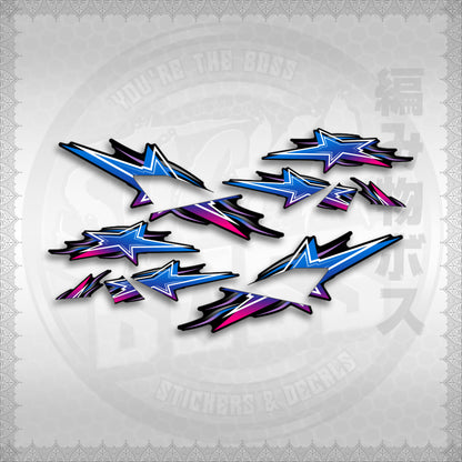 STICKER DECALS for NMAX V2 INDO (NV22002STLI) By STICKABOSS (SOFIE LAMINATED WATERPROOF)