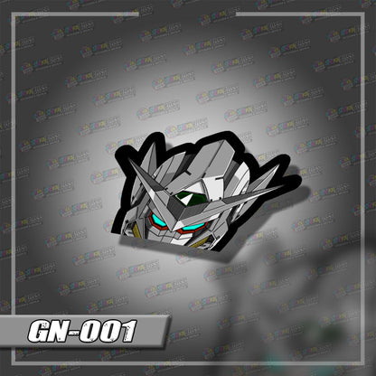 GUNDAM | ANIME PEEKER STICKER【VINYL PRINTED】( LAMINATED / WATERPROOF )
