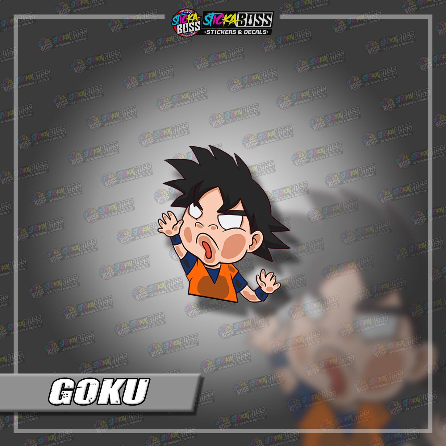DRAGON BALL Z | ANIME PEEKER STICKER【VINYL PRINTED】( LAMINATED / WATERPROOF )