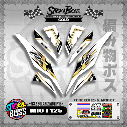 MIO I 125 DECALS ( M3 Z SOLARIZ MOTIF 13 )【WITH FREEBIES】