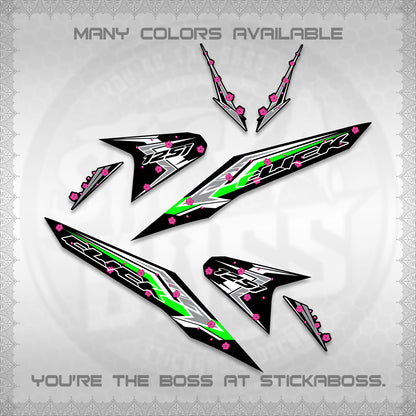 CLICK V2 VARIO DECALS (MOTIF POLET SAKURA DESIGN)STICKER DECALS By STICKABOSS