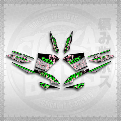 STICKER DECALS for AEROX V3 ALPHA TURBO INDO-MALAYSIAN (AV3SAIN) By STICKABOSS (SOFIE LAMINATED WATERPROOF)