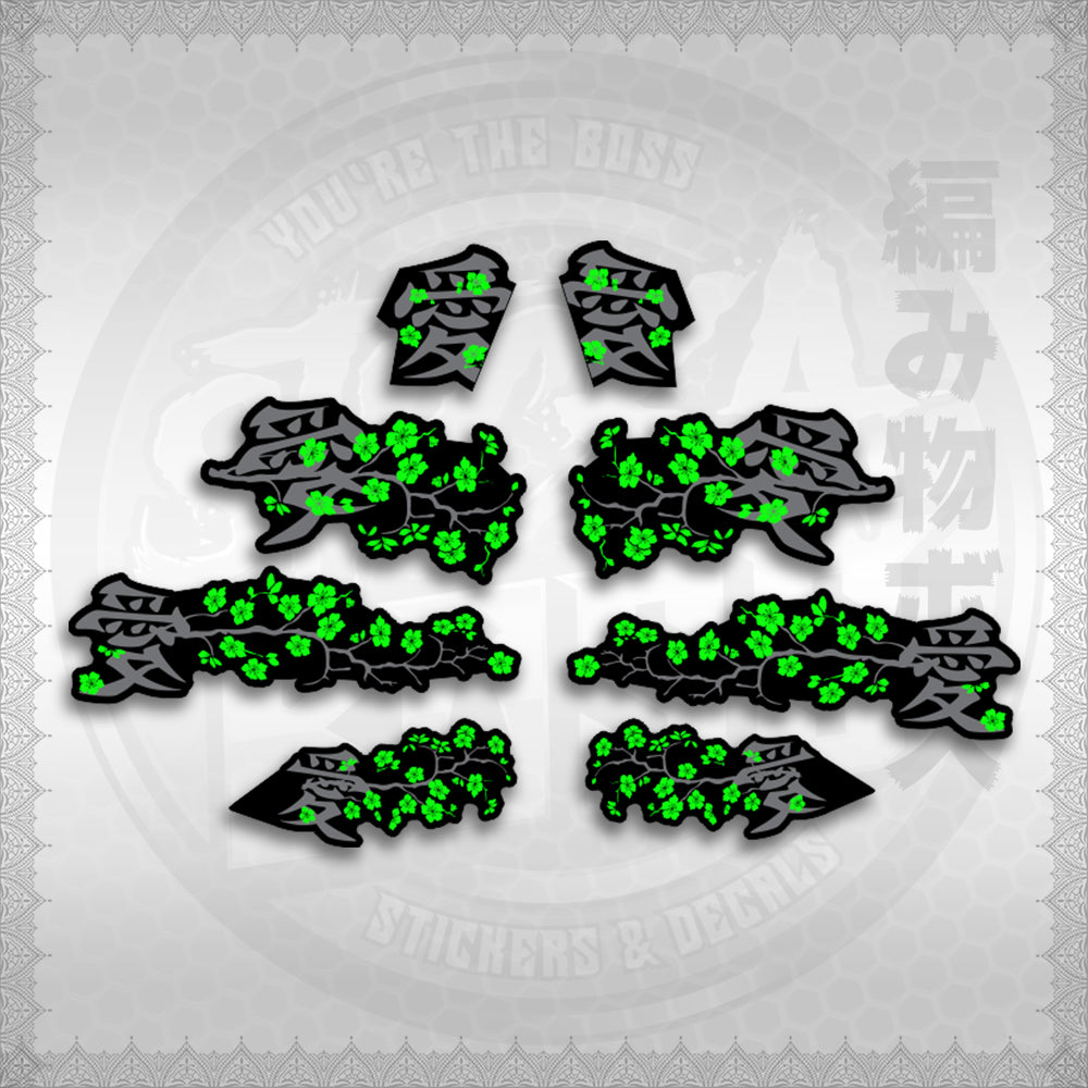 STICKER DECALS for NMAX V3 TURBO INDO (NV3SAXFL) By STICKABOSS (SOFIE LAMINATED WATERPROOF)