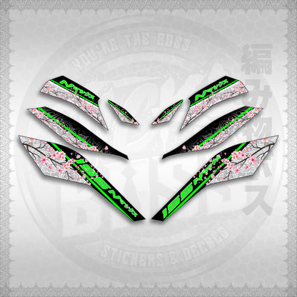 STICKER DECALS for NMAX V3 TURBO INDO (NV3SAIN) By STICKABOSS (SOFIE LAMINATED WATERPROOF)