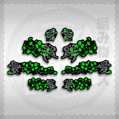 STICKER DECALS for NMAX V1 INDO (NV1SAXFL) By STICKABOSS (SOFIE LAMINATED WATERPROOF)