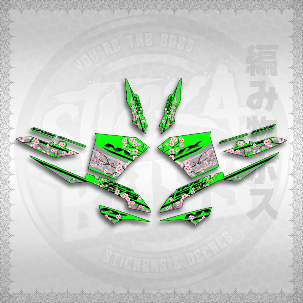 STICKER DECALS for AEROX V3 ALPHA TURBO INDO-MALAYSIAN (AV3SAIN) By STICKABOSS (SOFIE LAMINATED WATERPROOF)