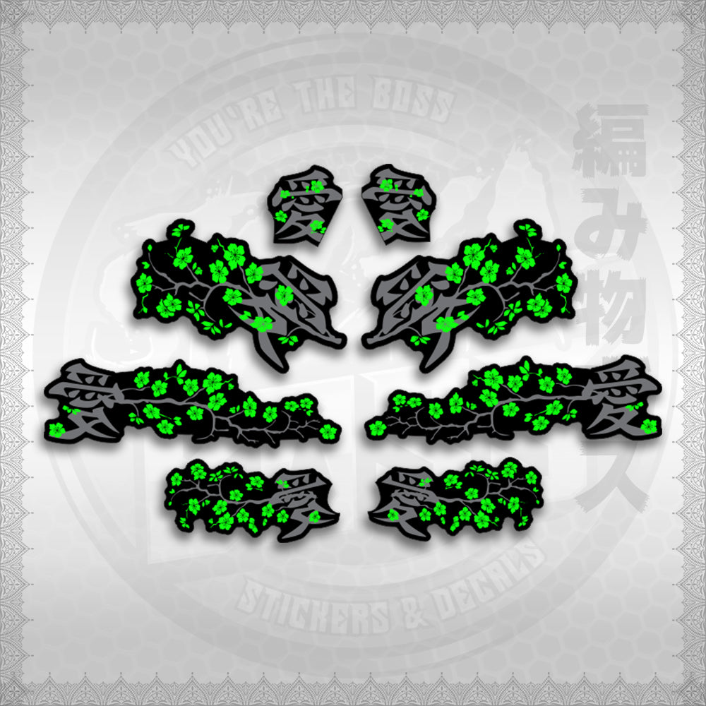 STICKER DECALS for NMAX V1 INDO (NV1SAXFL) By STICKABOSS (SOFIE LAMINATED WATERPROOF)