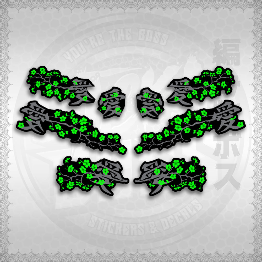 STICKER DECALS for NMAX V2 INDO (NV2SAXFL) By STICKABOSS (SOFIE LAMINATED WATERPROOF)