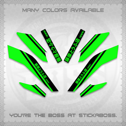 NMAX V2 DECALS (TRUENO STYLE DESIGN) STICKER KITS By STICKABOSS