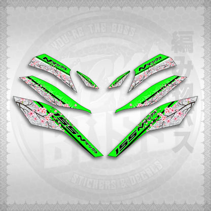 STICKER DECALS for NMAX V3 TURBO INDO (NV3SAIN) By STICKABOSS (SOFIE LAMINATED WATERPROOF)
