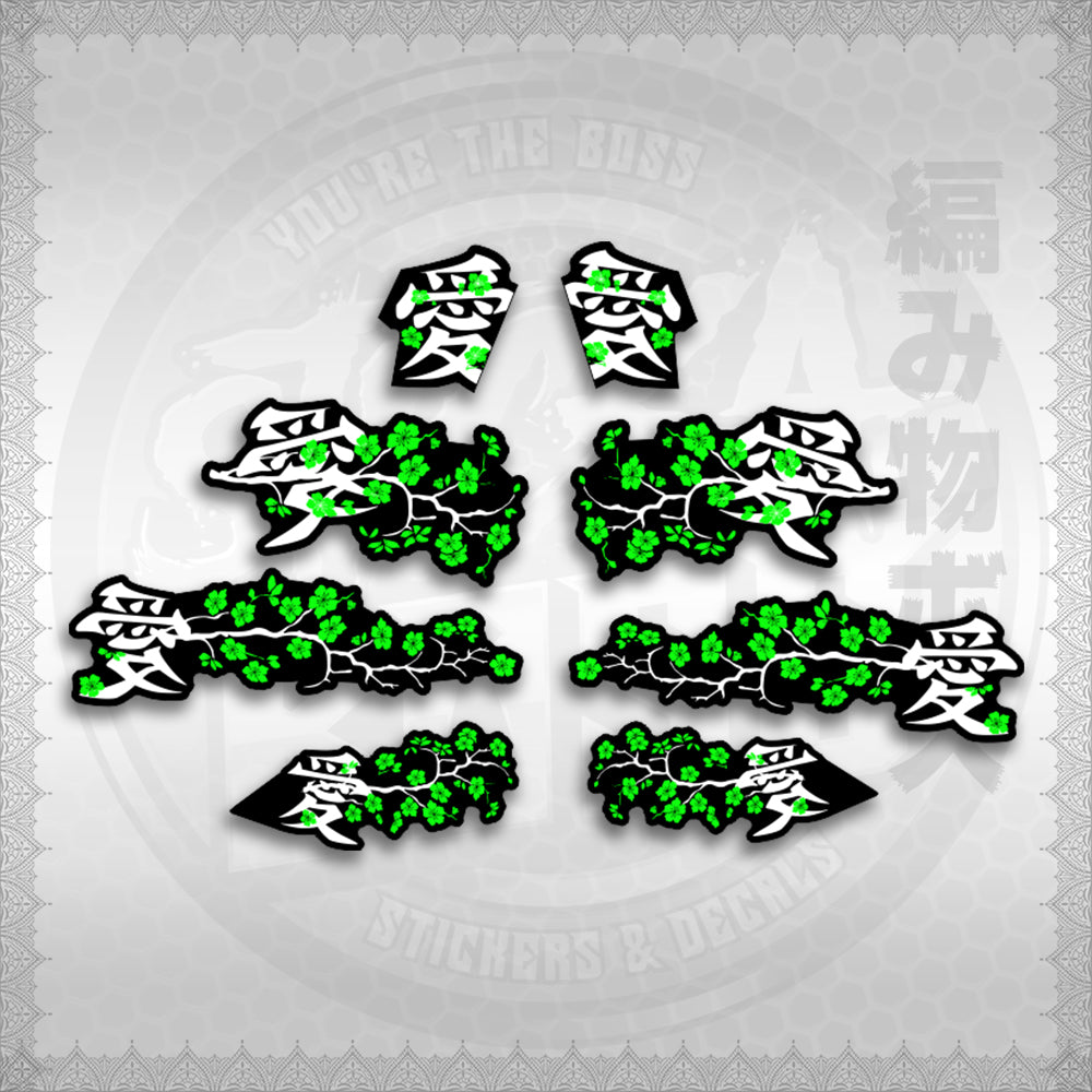 STICKER DECALS for NMAX V3 TURBO INDO (NV3SAXFL) By STICKABOSS (SOFIE LAMINATED WATERPROOF)