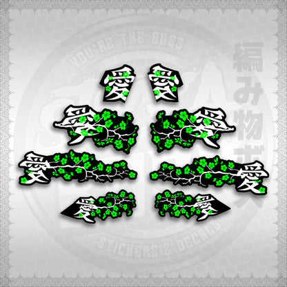 STICKER DECALS for NMAX V3 TURBO INDO (NV3SAXFL) By STICKABOSS (SOFIE LAMINATED WATERPROOF)