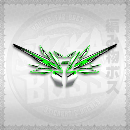 STICKER DECALS for AEROX 155 V2 MALAYSIAN (AV220SHCO) By STICKABOSS (SOFIE LAMINATED WATERPROOF)