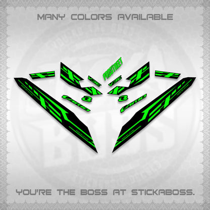 CLICK V3 VARIO DECALS (2026 V3E 001 DESIGN)STICKER DECALS By STICKABOSS
