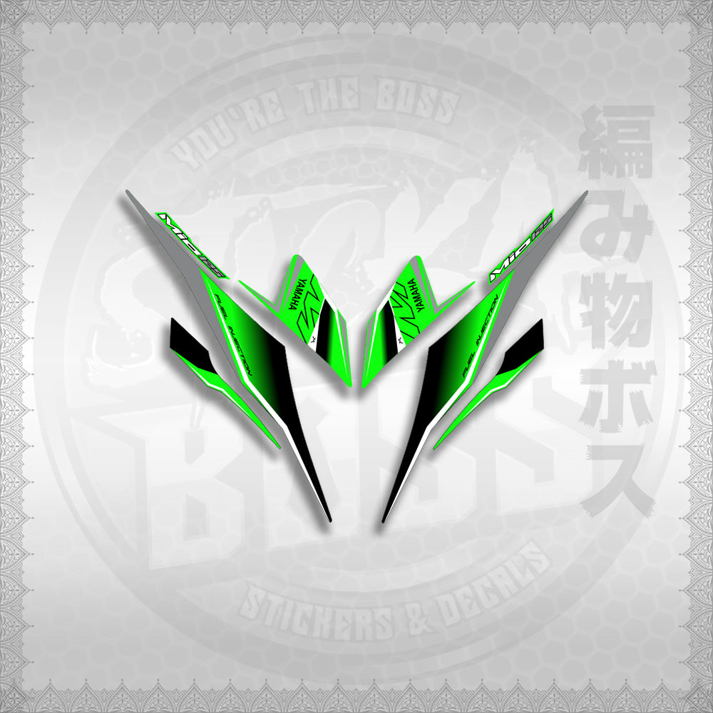 STICKER DECALS for MIO I 125 M3 (MIISTMO) By STICKABOSS (SOFIE LAMINATED WATERPROOF)