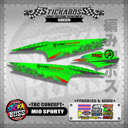 MIO SPORTY STICKER DECALS ( TRC CONCEPT )【WITH FREEBIES】