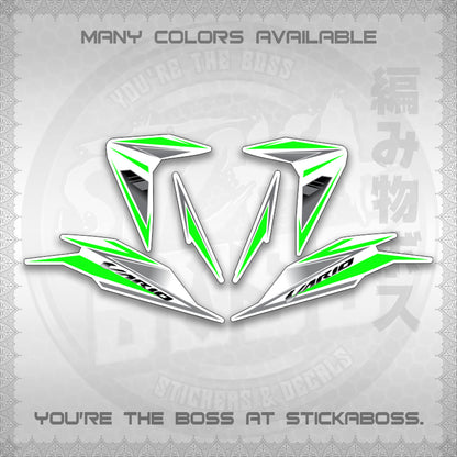 CLICK 125 V3 INDO CONCEPT ( FOR WHITE SLASH BLADE VARIO ) STICKER DECALS By STICKABOSS