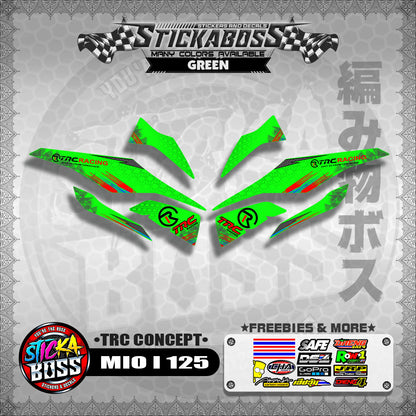 MIO I 125 STICKER DECALS ( TRC CONCEPT )【WITH FREEBIES】