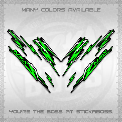 NMAX V2 DECALS (2024 NM A8 STYLE) STICKER DECALS By STICKABOSS