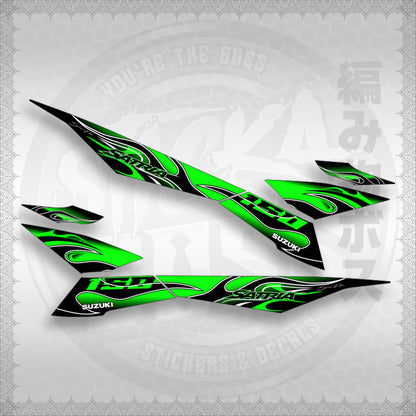 RAIDER 150 FI MALAY CONCEPT ( SATRIA 0001 FIRE V3 ) STICKER DECALS By STICKABOSS