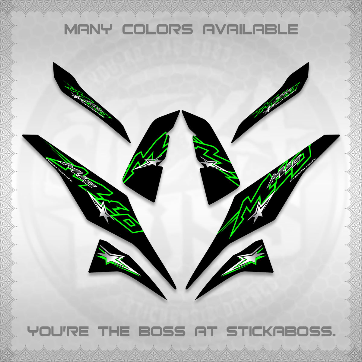 MIO M3 INDO-MALAY DECALS (2026 STAR A04) STICKER DECALS BY STICKABOSS