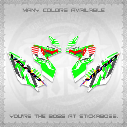 CLICK 125 V3 VARIO FOR WHITE DECALS (2026 STREET STYLE EDITION) STICKER DECALS By STICKABOSS