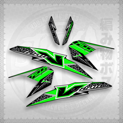 CLICK 125 V3 MALAY / INDO CONCEPT (CV3STSTVAA29) By STICKABOSS (SOFIE LAMINATED WATERPROOF)