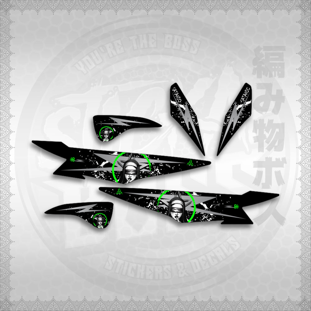 STICKER DECALS for MIO SOULTY MALAYSIAN (MSOLASA) By STICKABOSS (SOFIE LAMINATED WATERPROOF)