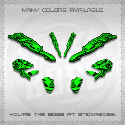 CLICK V3 STRIPING VARIO DECALS (GRAPHITY ARROW DESIGN)STICKER DECALS BY STICKABOSS