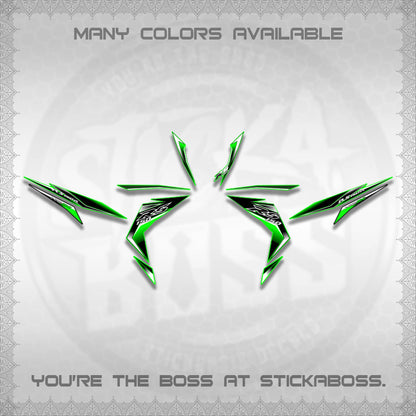 WINNER 150 V1 DECALS (GTR 150 RS PATTERN)STICKER DECALS By STICKABOSS