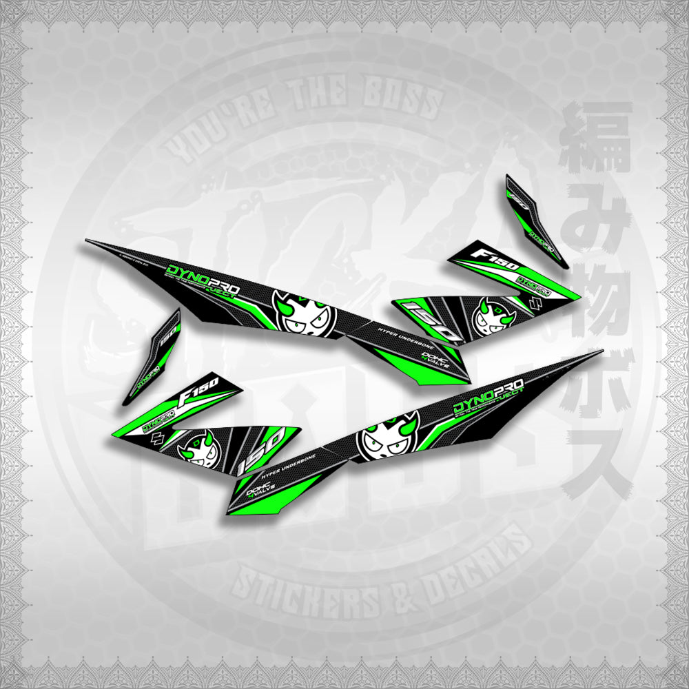 STICKER DECALS for RAIDER 150 FI (RFISADYPRF1) By STICKABOSS (SOFIE LAMINATED WATERPROOF)