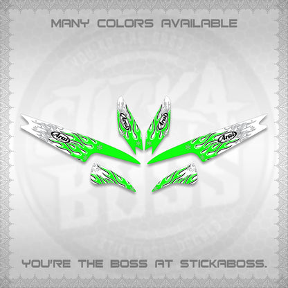 AEROX V3 STOCK STRIPING DECALS (SP EDITION)STICKER DECALS By STICKABOSS