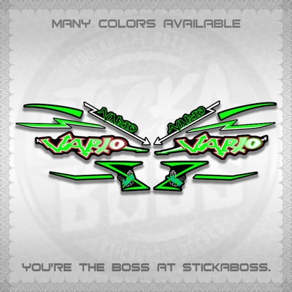 CLICK V2 INDO/MALAY VARIO DECALS (GRAFITY VARIO MOTIF)STICKER DECALS BY STICKABOSS