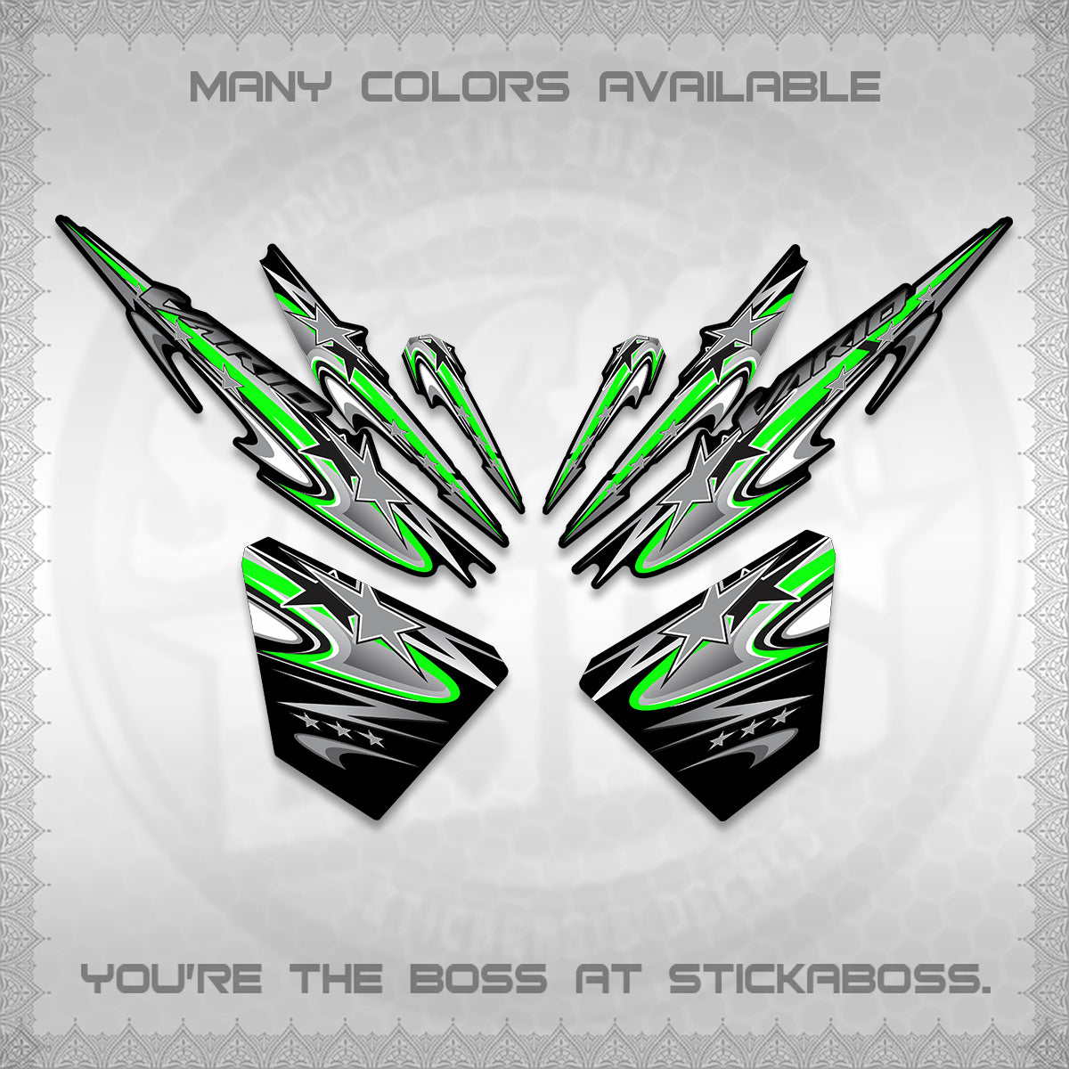 CLICK V1 VARIO DECALS (2026 RISING STAR DESIGN) STICKER DECALS By STICKABOSS (Copy) (Copy) (Copy) (Copy) (Copy) (Copy) (Copy)
