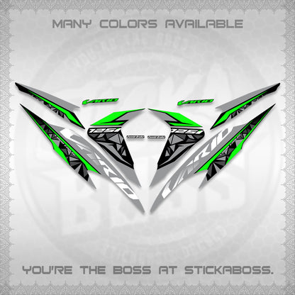 CLICK 125 V2 VARIO DECALS (2018–2022 STYLE DESIGN) STICKER DECALS BY STICKABOSS