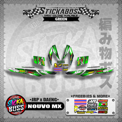 NOUVO MX Decals ( JRP x DAENG )【WITH FREEBIES】