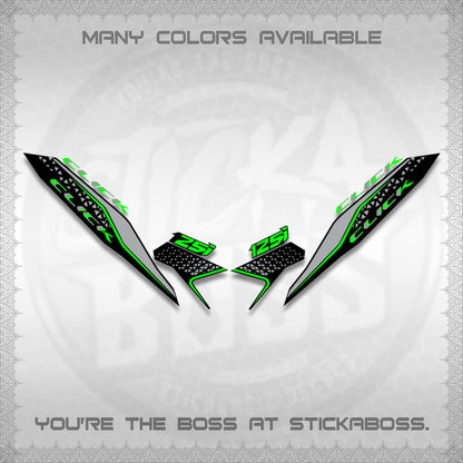 CLICK 125i V3 DECALS(2026 DEKAPAN SEMBILAN DESIGN)STICKER DECALS BY STICKABOSS