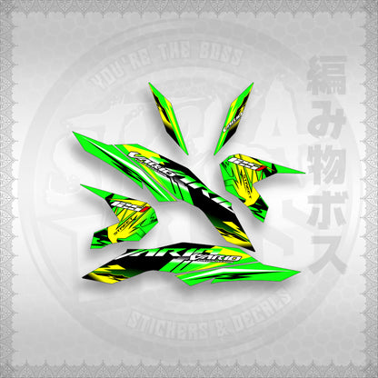 STICKER DECALS for CLICK 125 V3 ( VARIO STREET ) By STICKABOSS (SOFIE LAMINATED WATERPROOF)