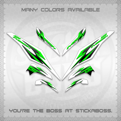 MIO I 125 M3 INDO-MALAY FOR WHITE (SHARP CODE AM3) STICKER DECALS By STICKABOSS (Copy)
