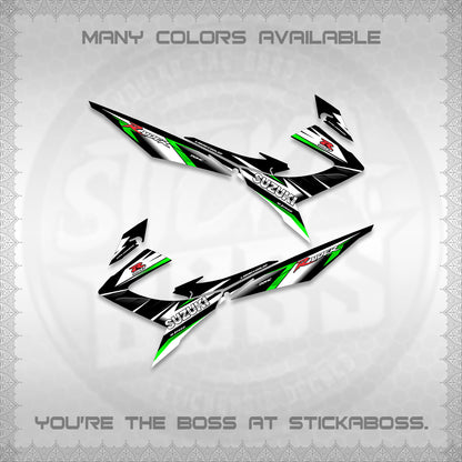 RAIDER 150 REBORN CARB DECALS (S-1 RACING) STICKER DECALS BY STICKABOSS